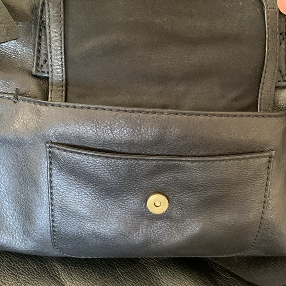 Fossil Black Leather Bag - Picture 6 of 9